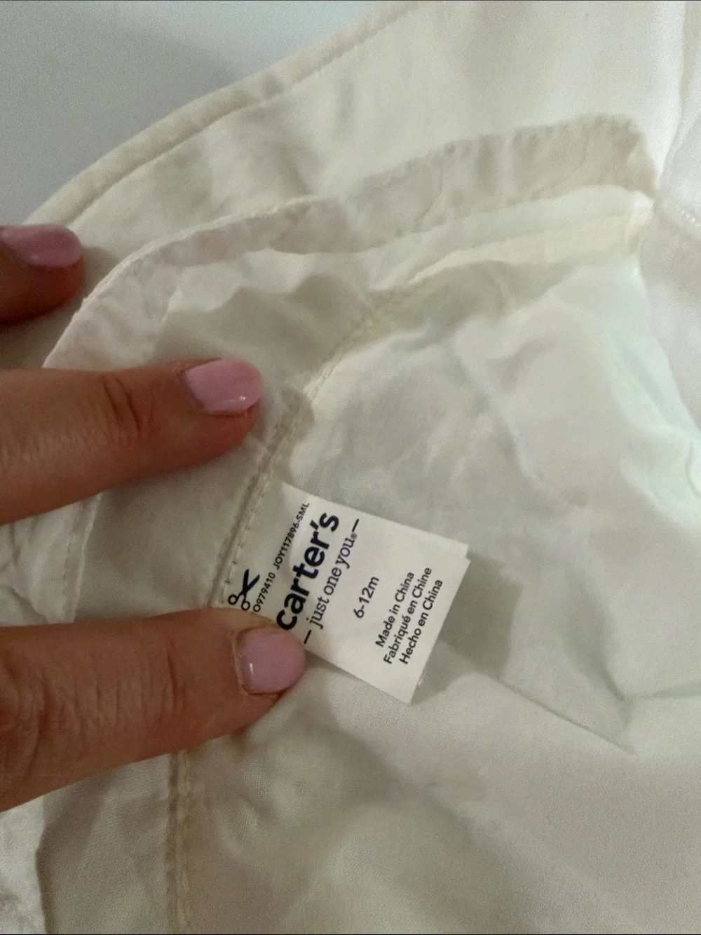 Carter's White Eyelet Sun Hat